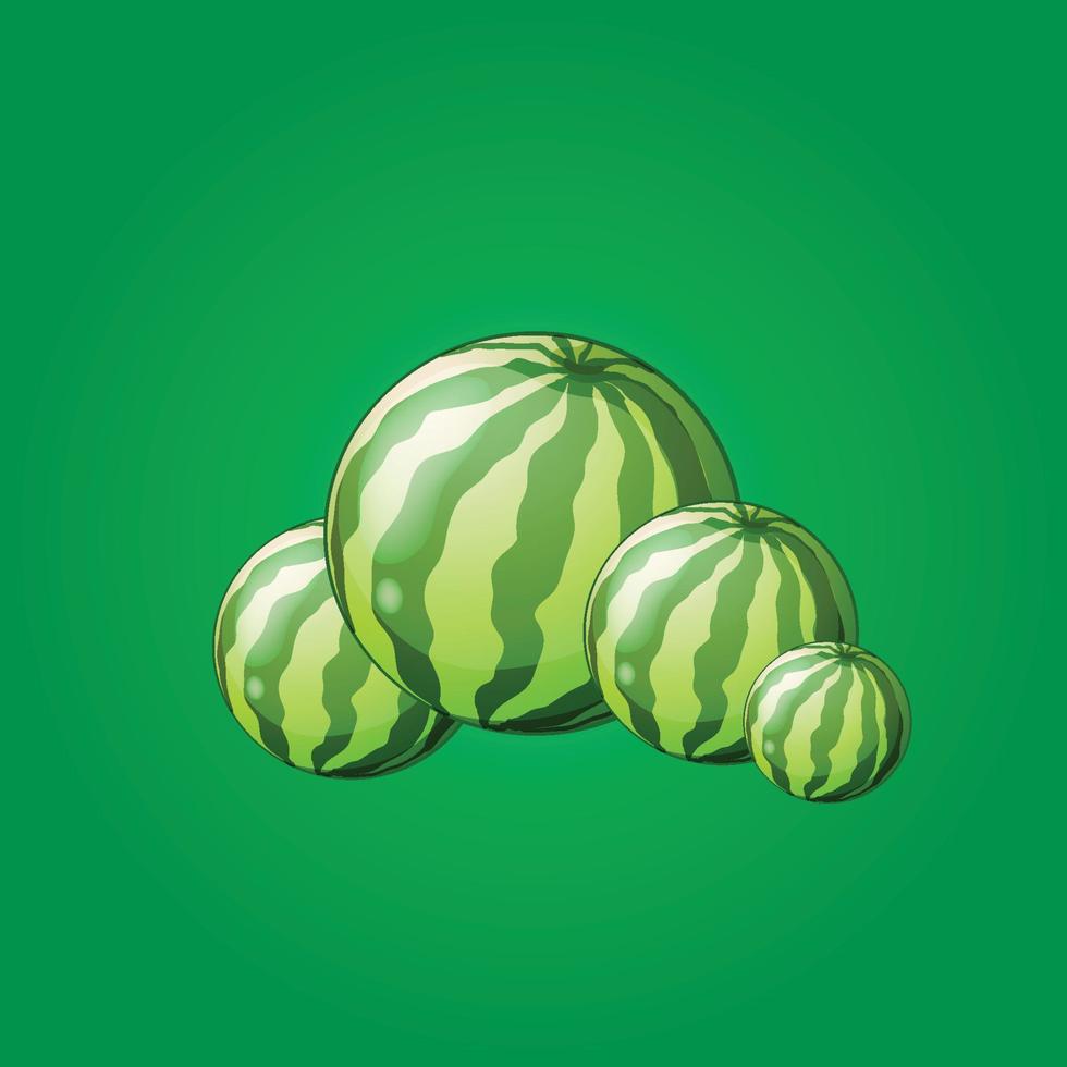 watermelon fruit free vector