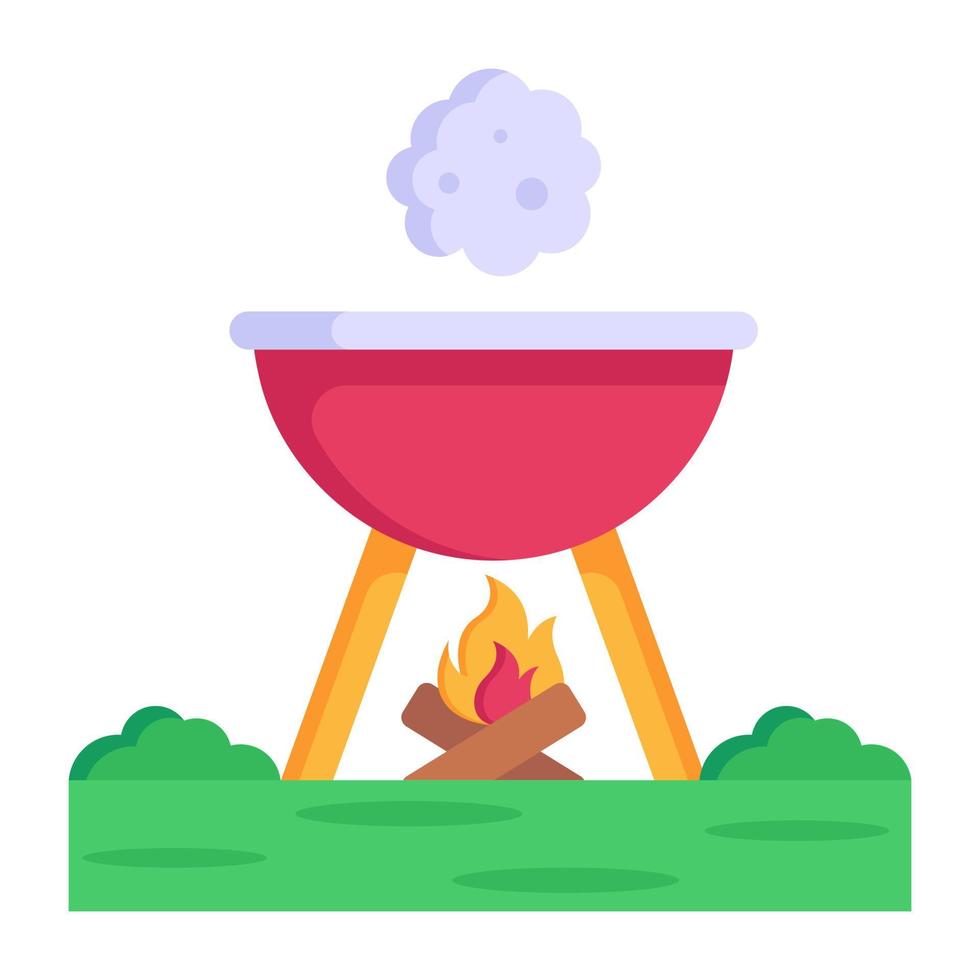 Grill and BBQ vector