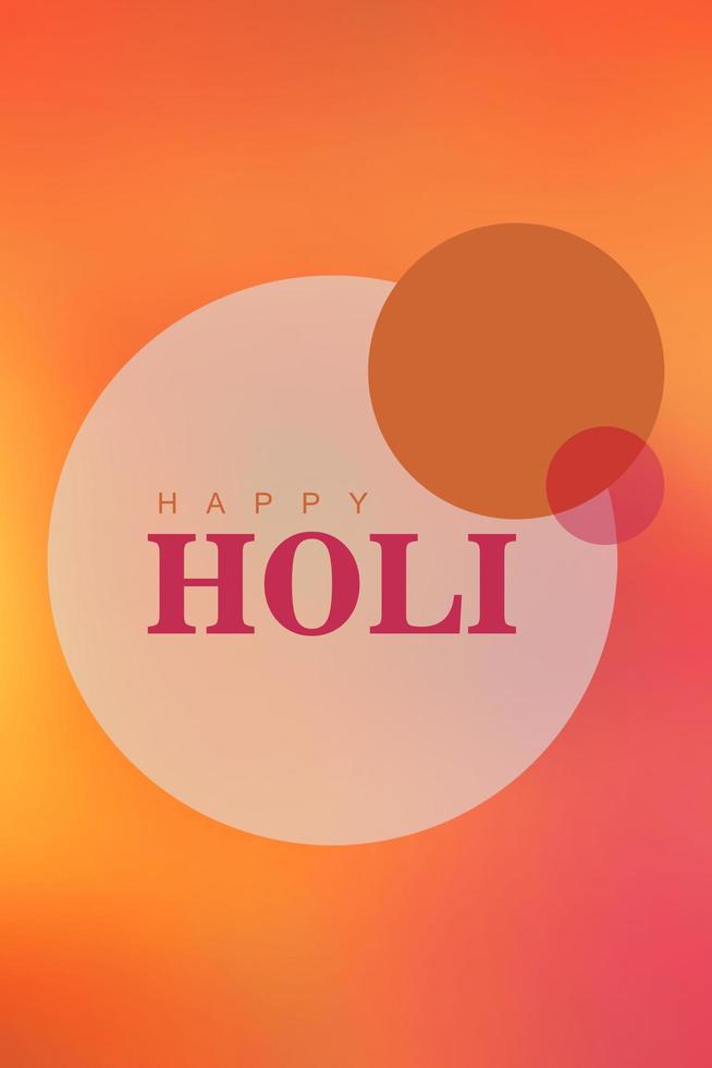 Indian festival Holi concept Multi color's bowl with colorful background and writing happy holi photo