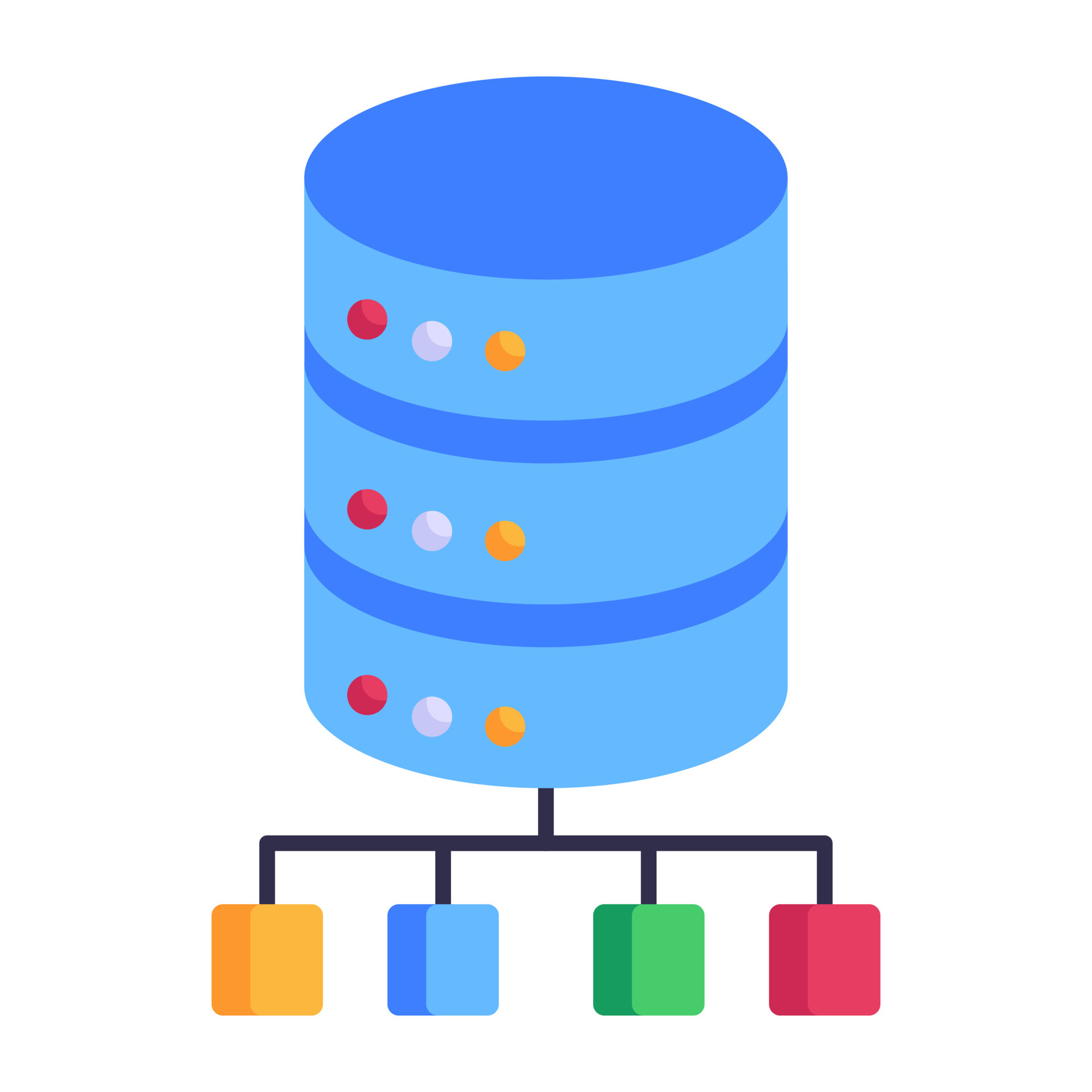 Database Icon Flat