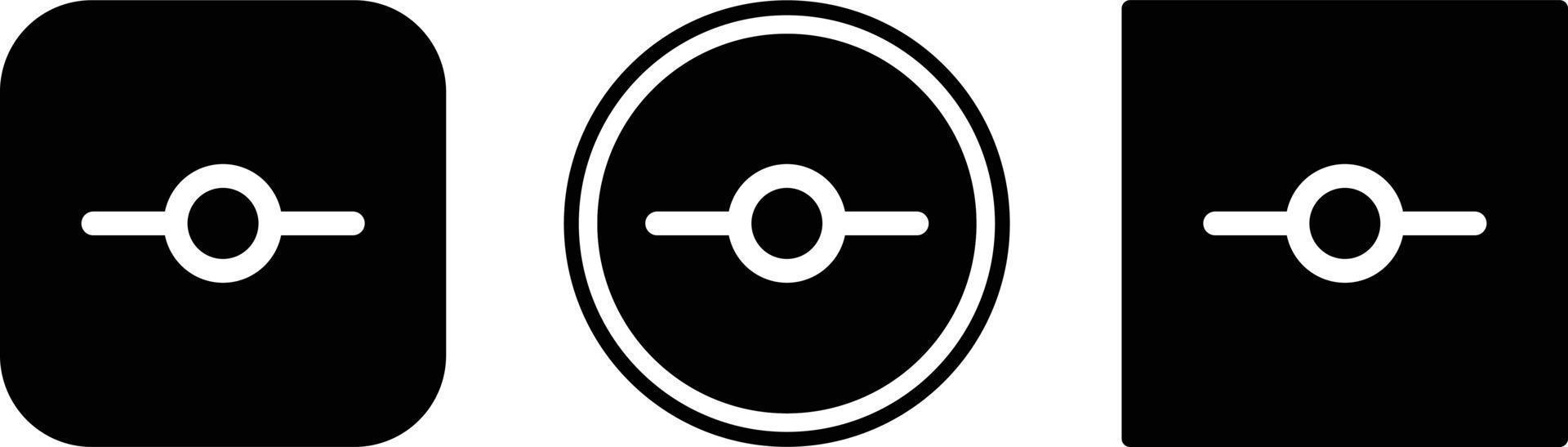 git commit icon . web icon set . icons collection. Simple vector illustration.