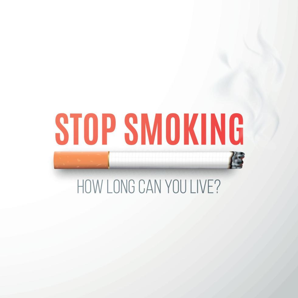 May 31, World no tobacco day. vector