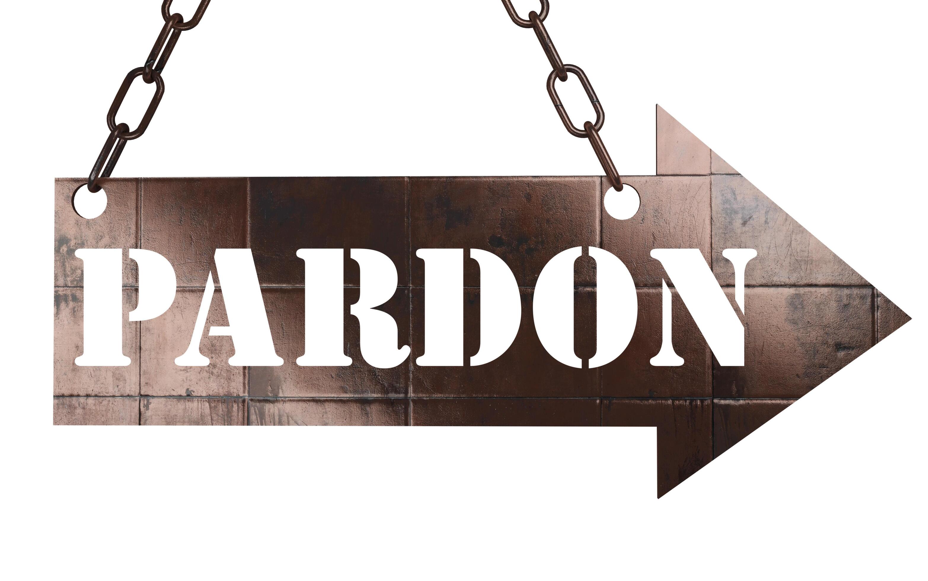 pardon word on metal pointer 6379225 Stock Photo at Vecteezy pardon word on metal pointer 6379225 Stock Photo at Vecteezy