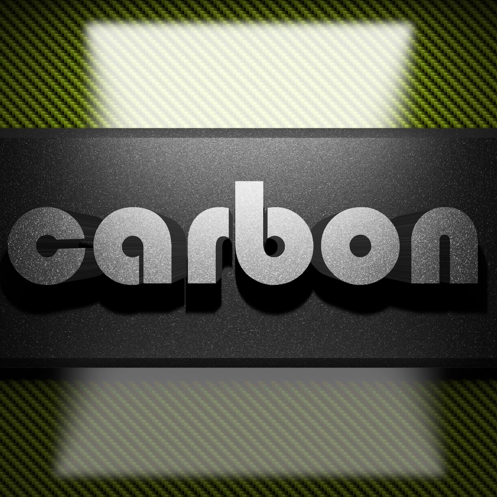 carbon word of iron on carbon 6385069 Stock Photo at Vecteezy