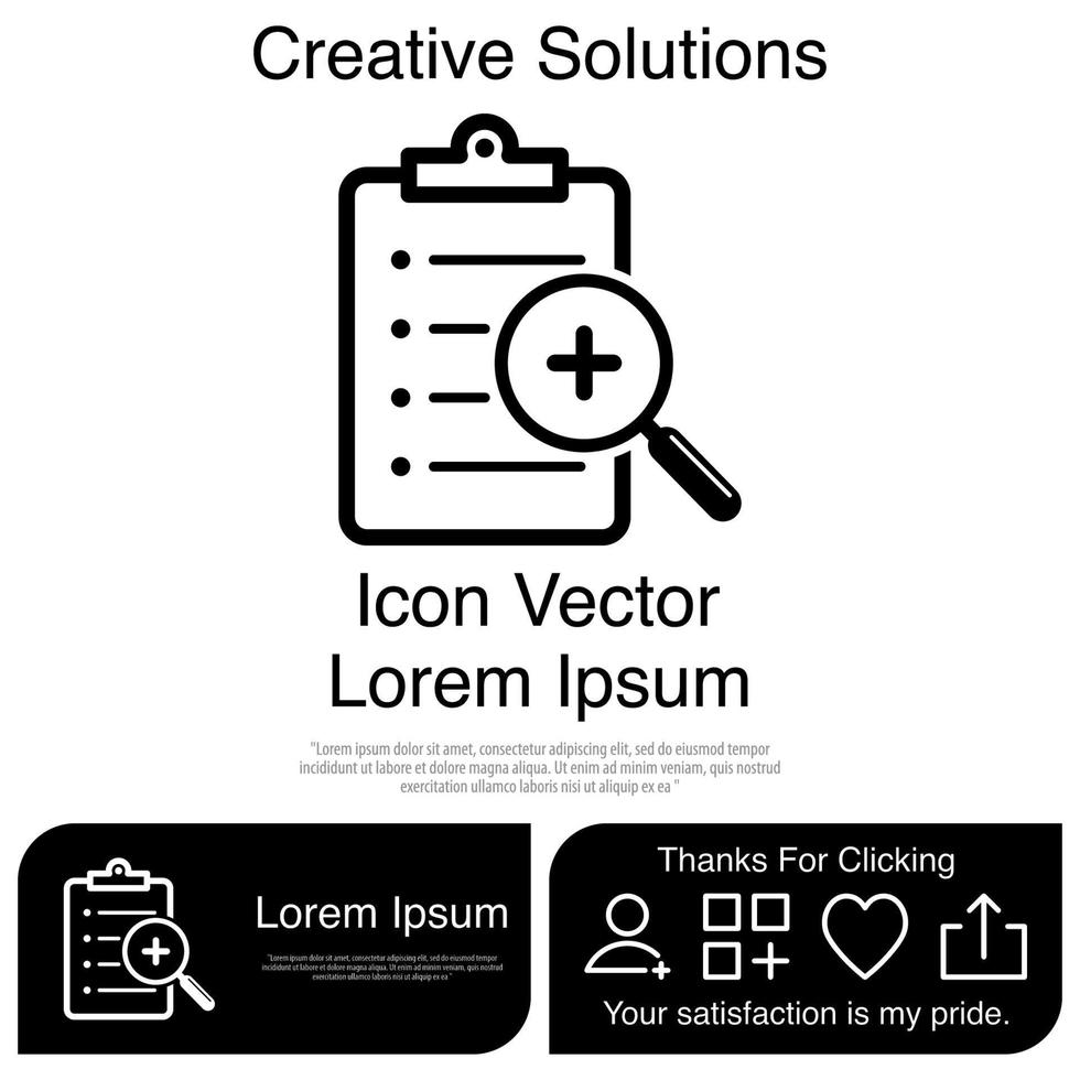 Clipboard Icon Vector EPS 10