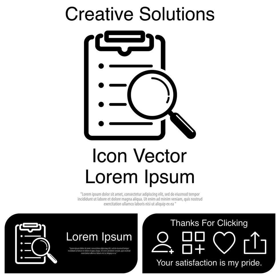 Clipboard Icon Vector EPS 10