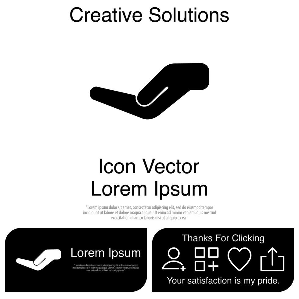 Hand Icon Vector EPS 10
