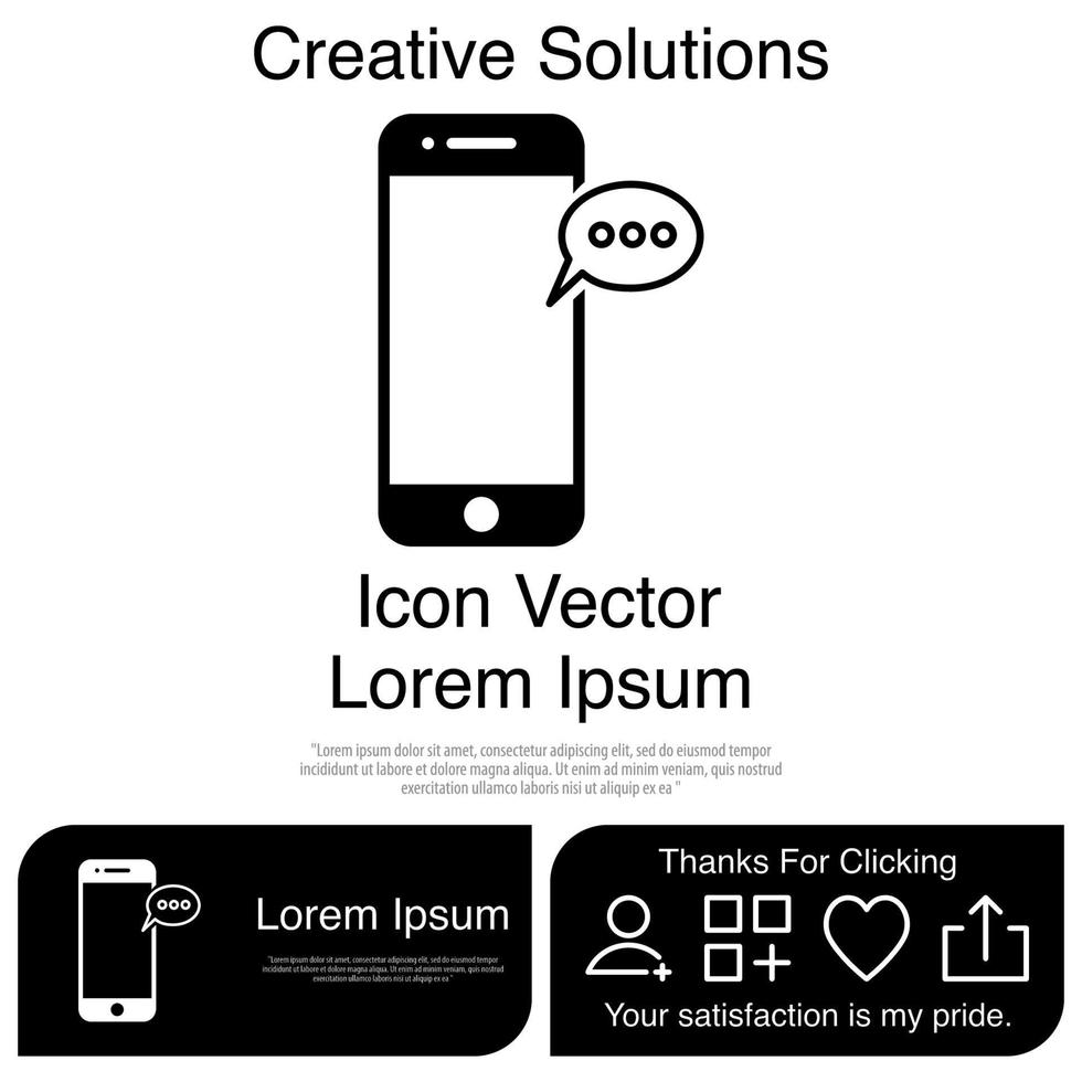 Cellphone Icon Vector EPS 10