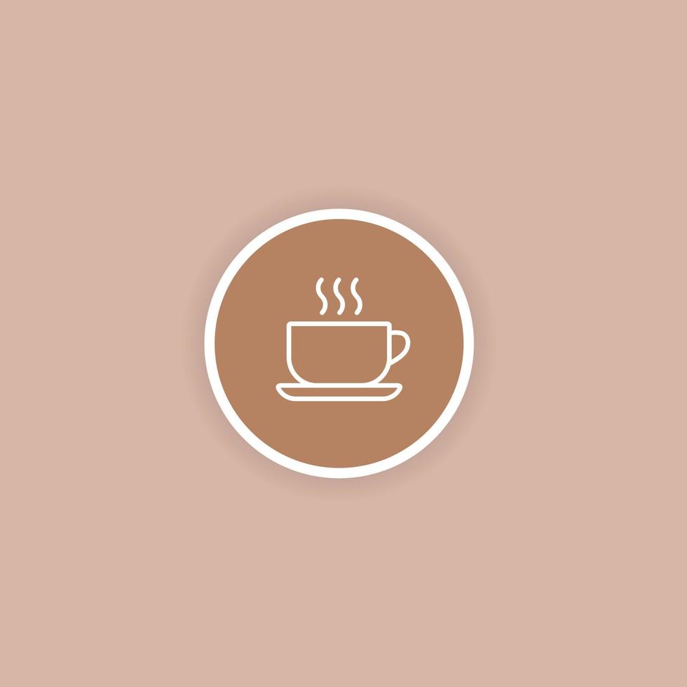 Coffee Cup Logo Icon Vector Illustration 6388912 Vector Art at Vecteezy