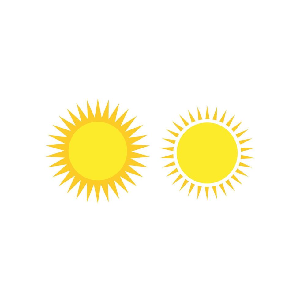 Sun Icon. Sun icon vector. Brightness Icon vector