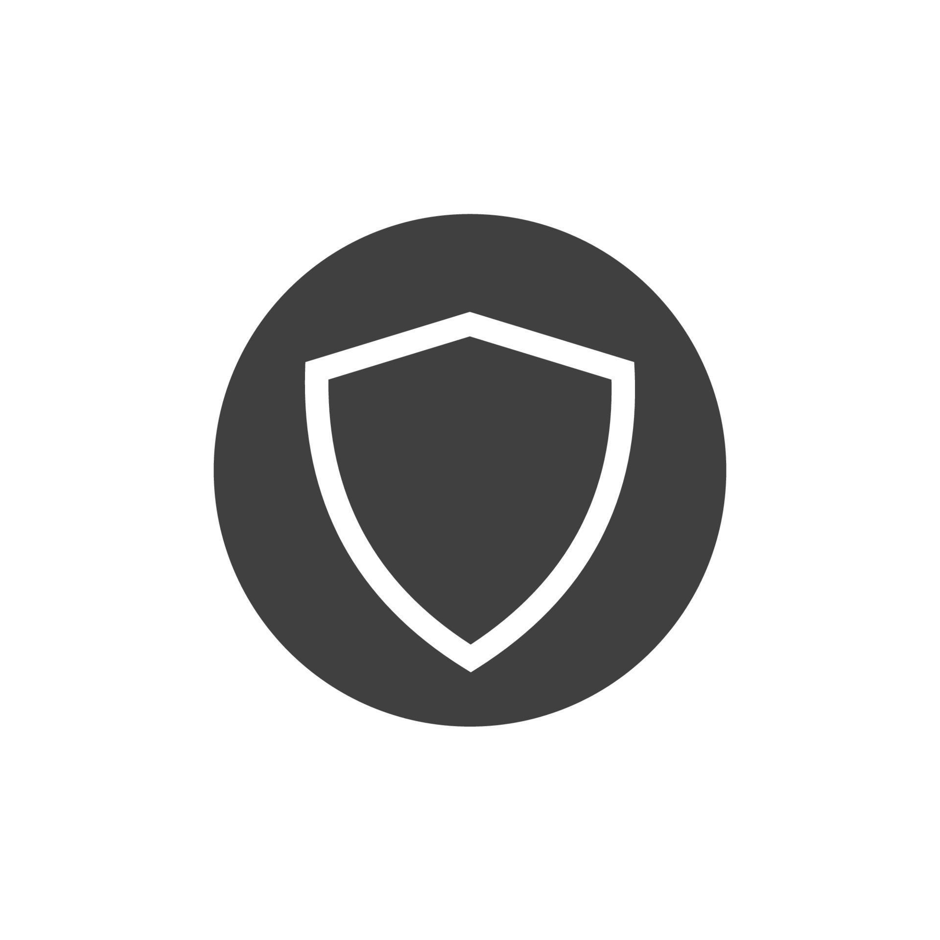 Vector shield protection icon set black on white 6389543 Vector Art at Vecteezy