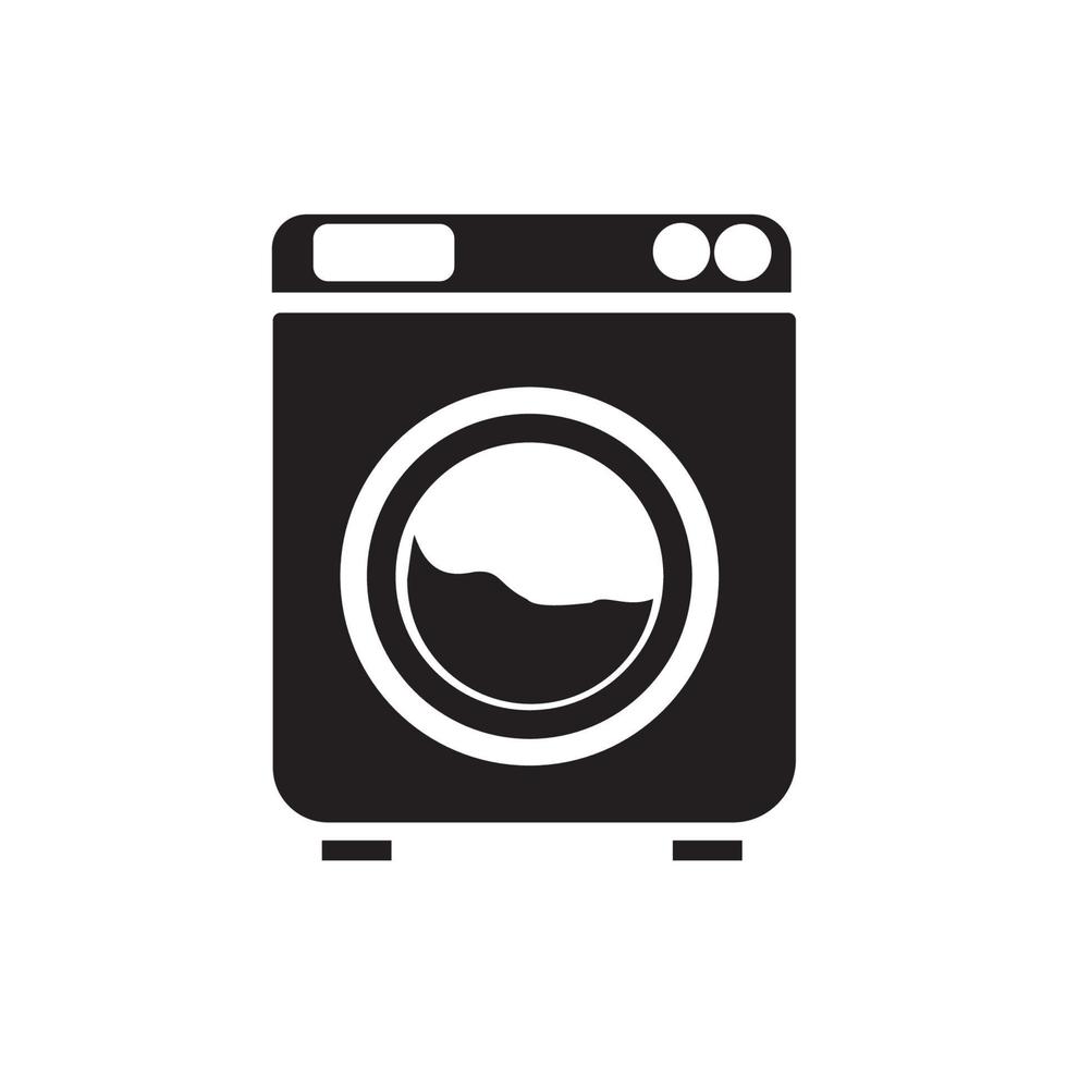 washing machine icon vector. electric appliances icon line style vector