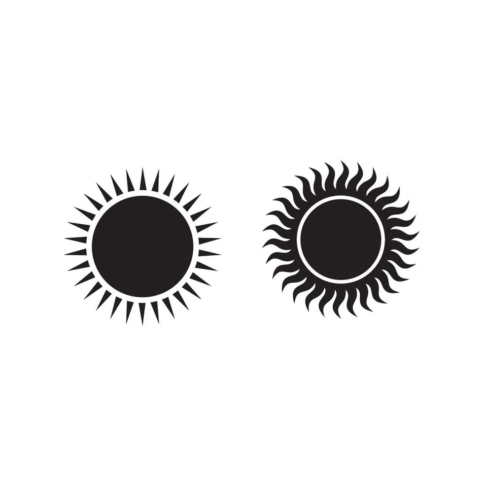 Sun Icon. Sun icon vector. Brightness Icon vector