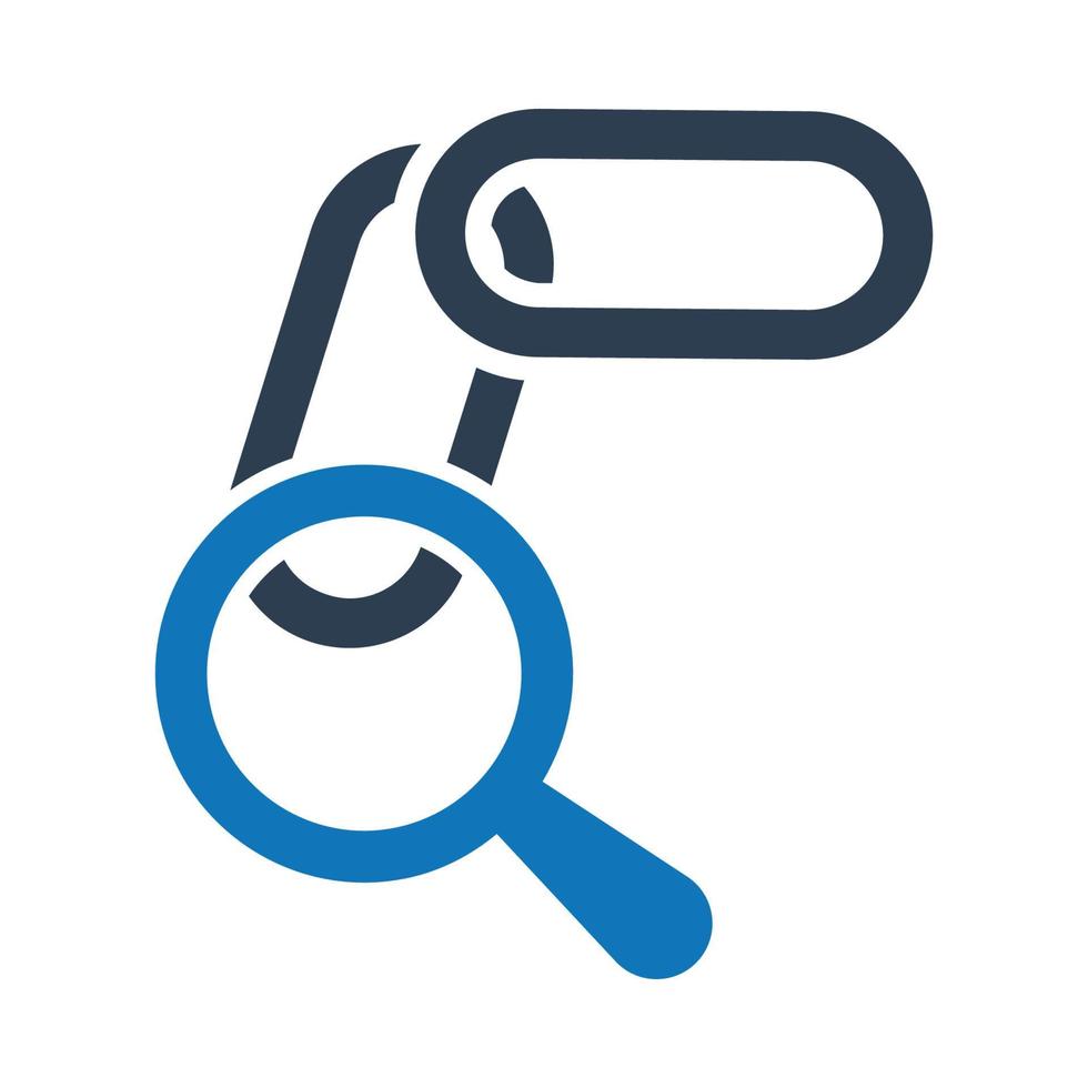backlink Search Icon vector