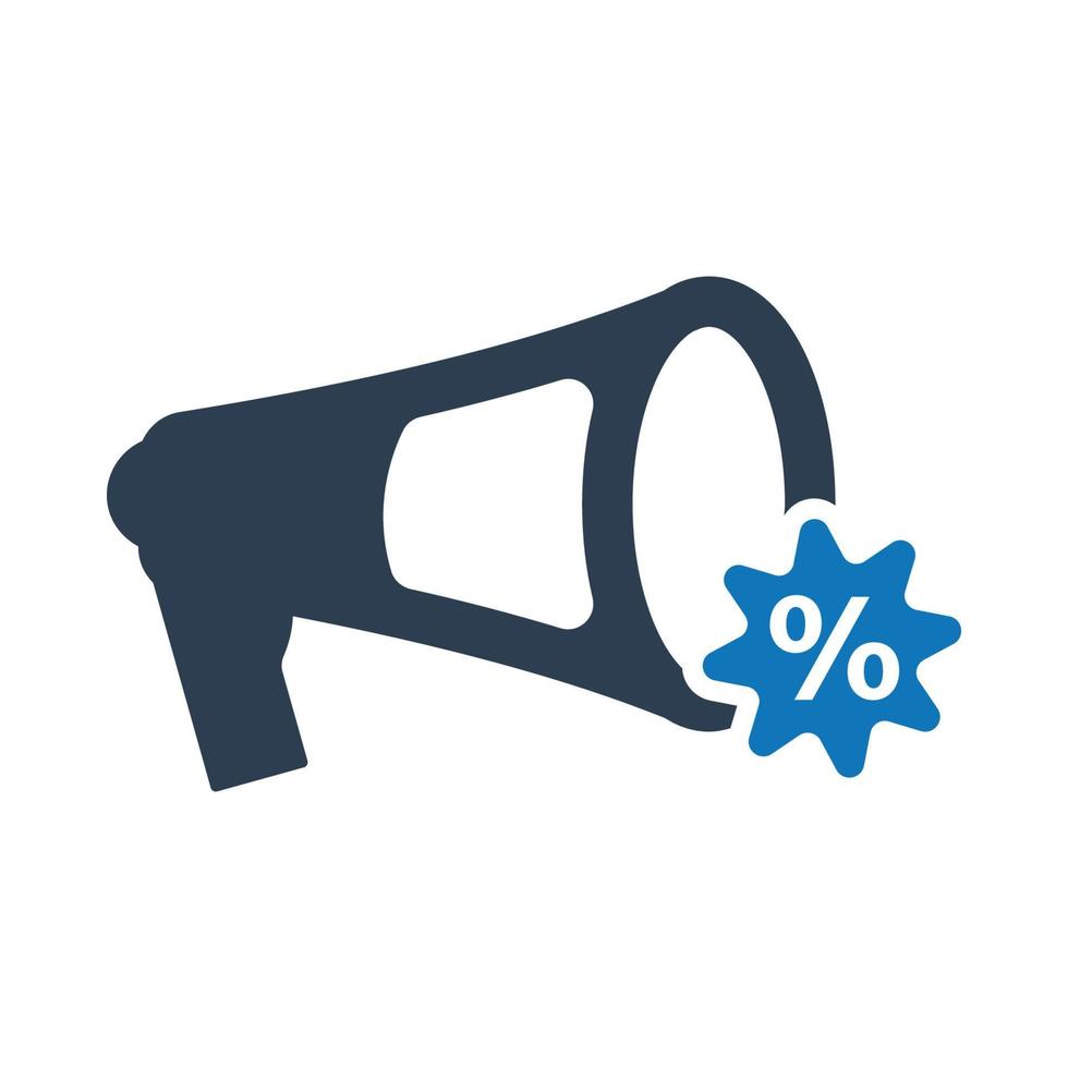 Announcement icons, notification icon vector