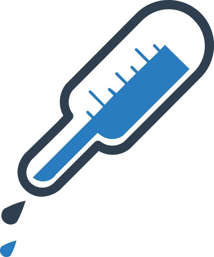 Thermometer icon vector