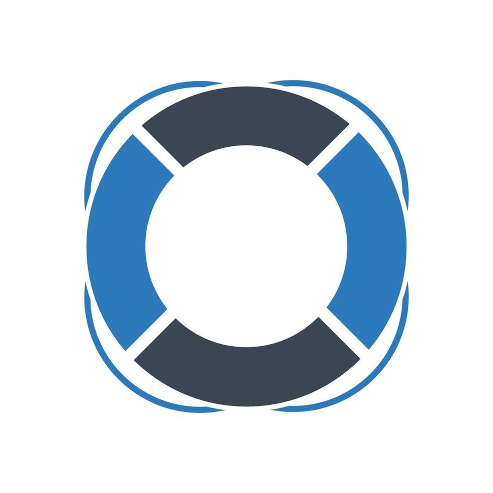 Life Saver Buoy Vector Icon, lifebuoy icon