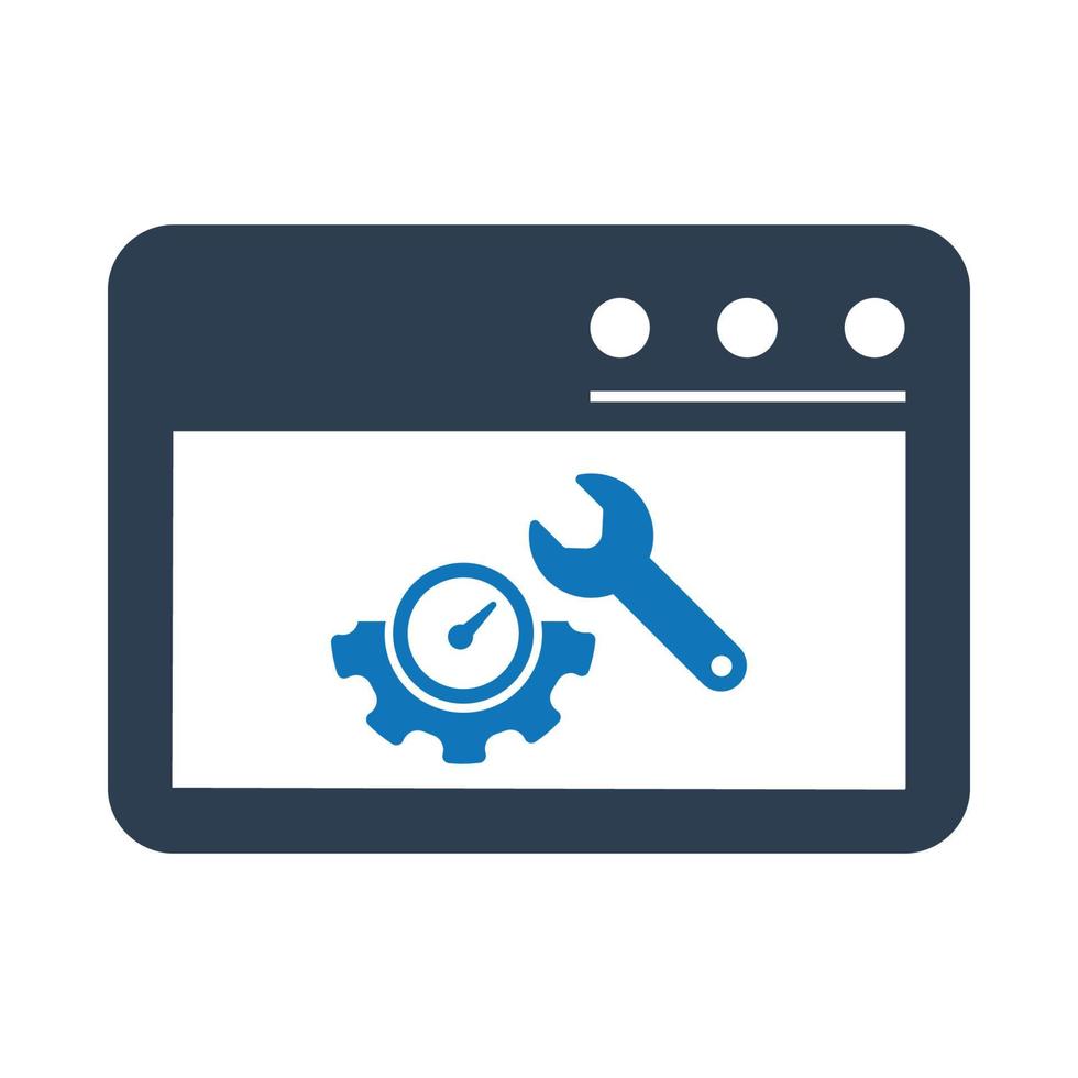 Website Construction Icon vector