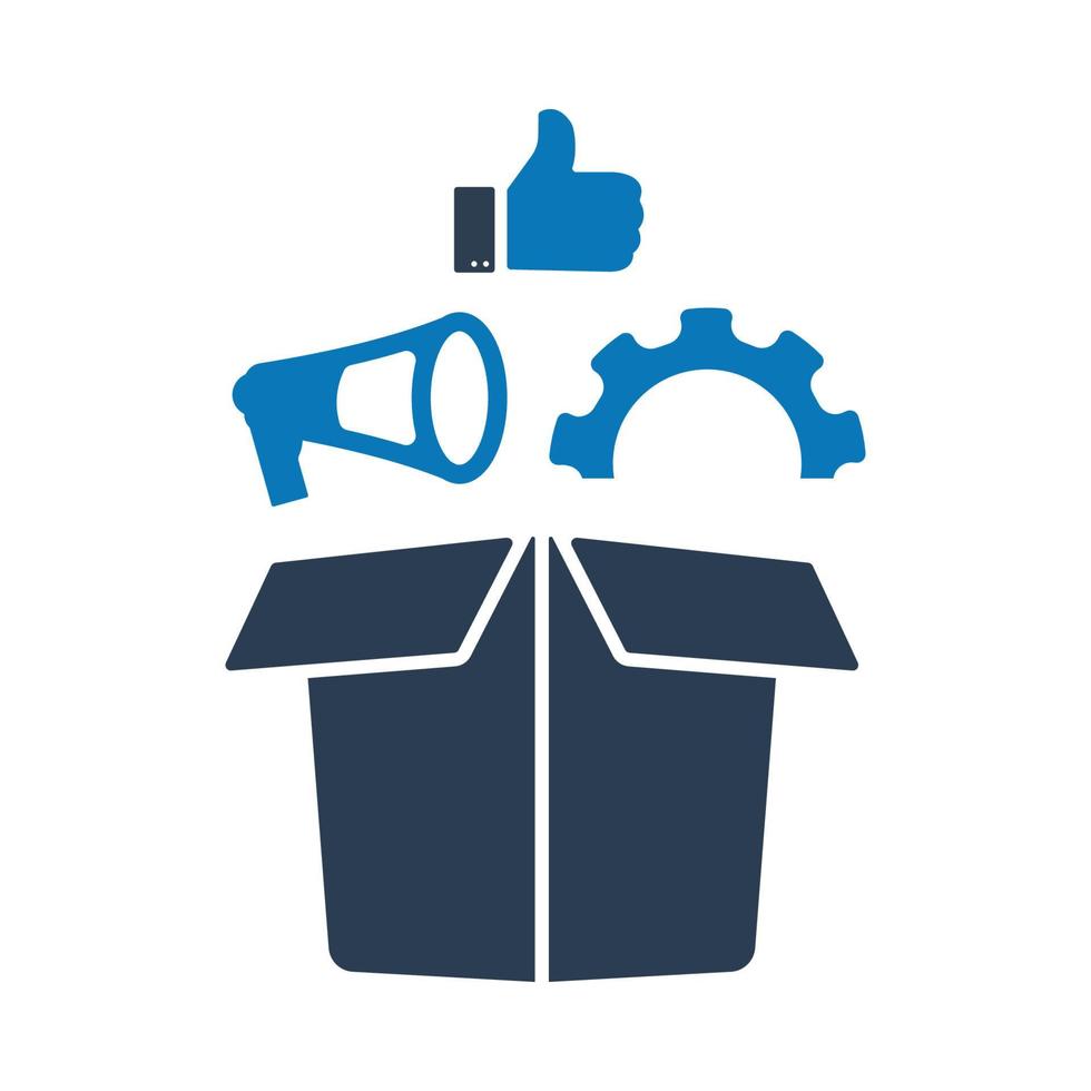 Seo Package Icon vector