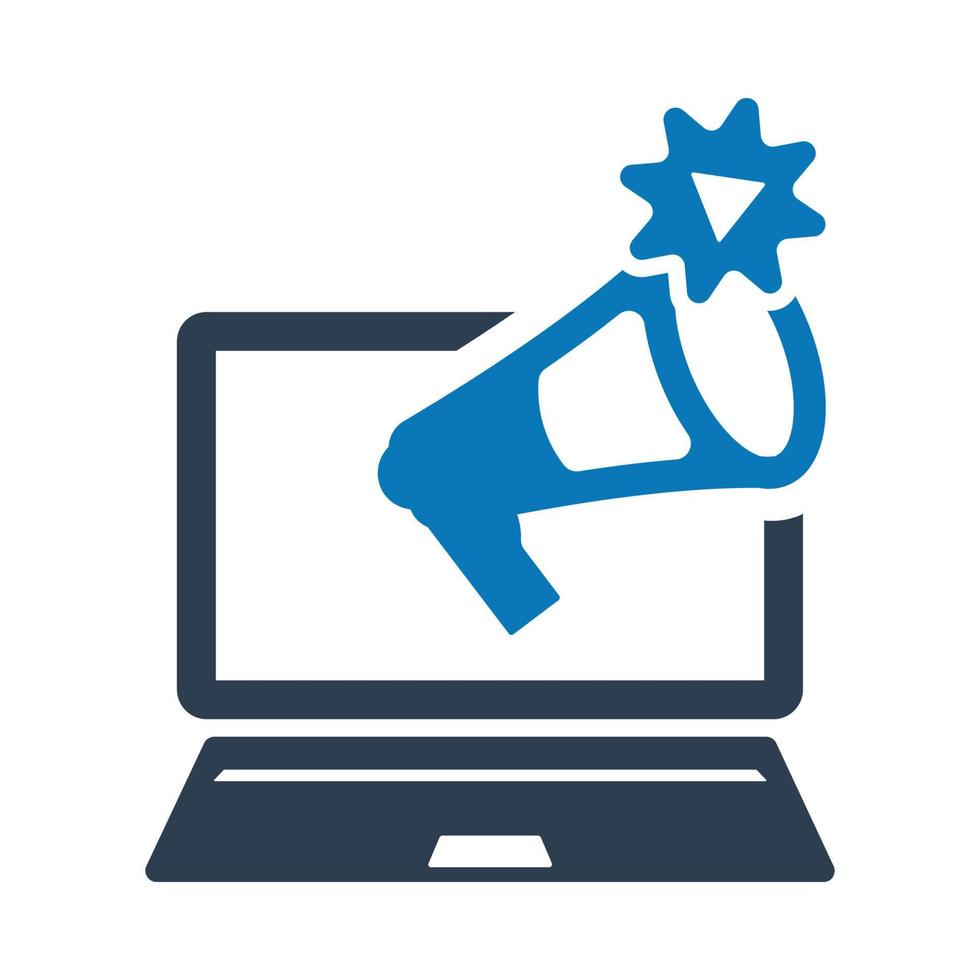 Video Marketing Icon vector