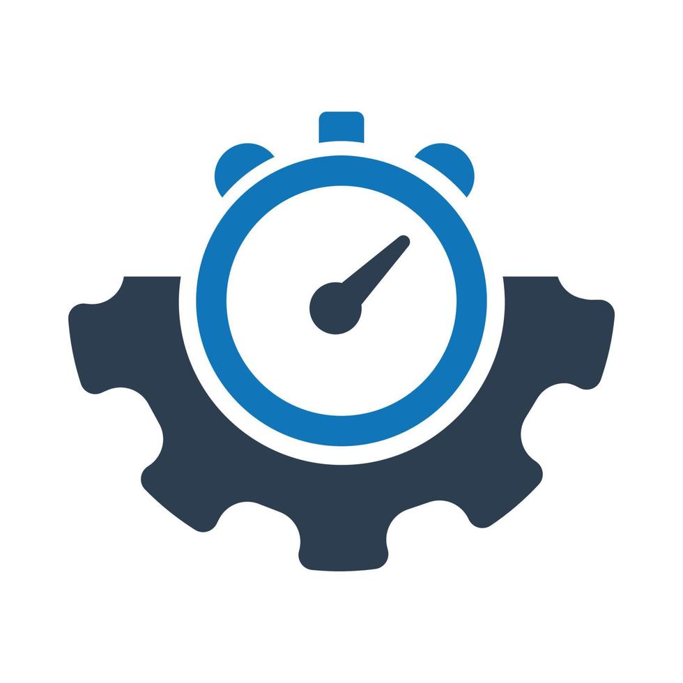 Meticulous Design Efficiency Icon vector