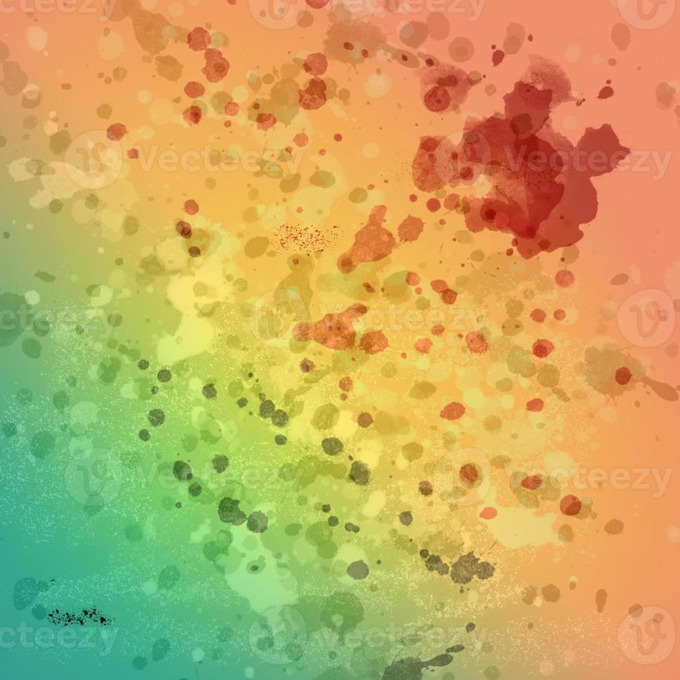 Colorful green, yellow, and red grunge gradient abstract background for social media, banner and poster design photo