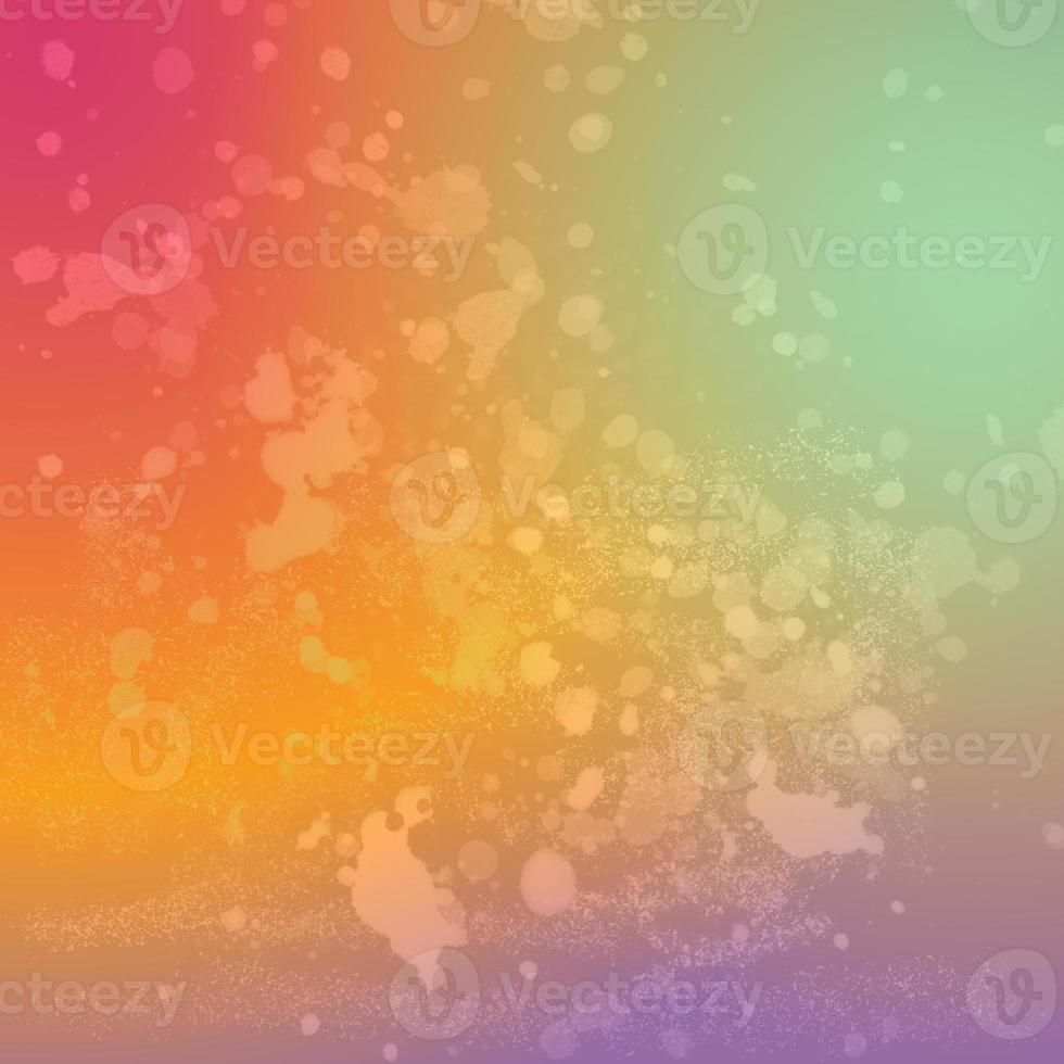 Colorful purple, green, red, and yellow grunge gradient abstract background for social media, banner and poster design photo
