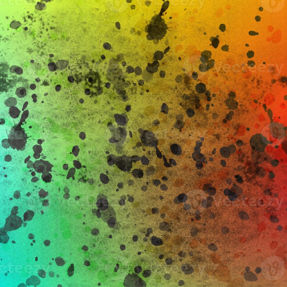 Colorful green, yellow, and red grunge gradient abstract background for social media, banner and poster design photo