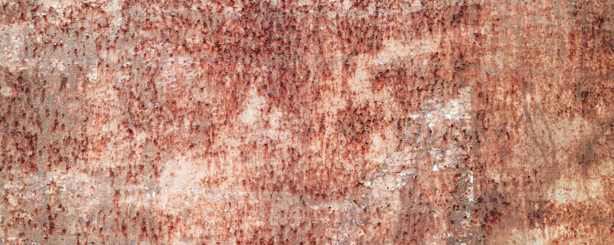 Abstract grunge rusty metal iron texture pattern background. Long website header or banner format. photo