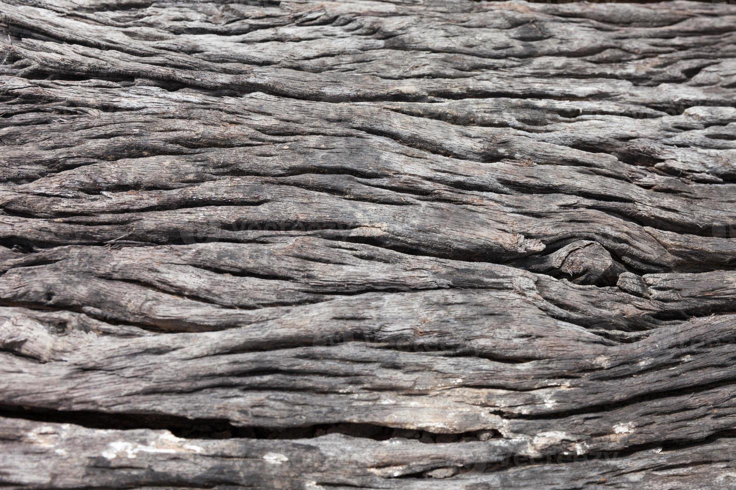 Dark brown old vintage wood texture background photo