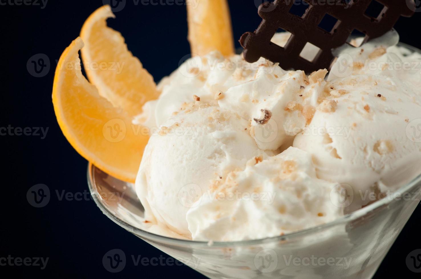 helado en un florero foto