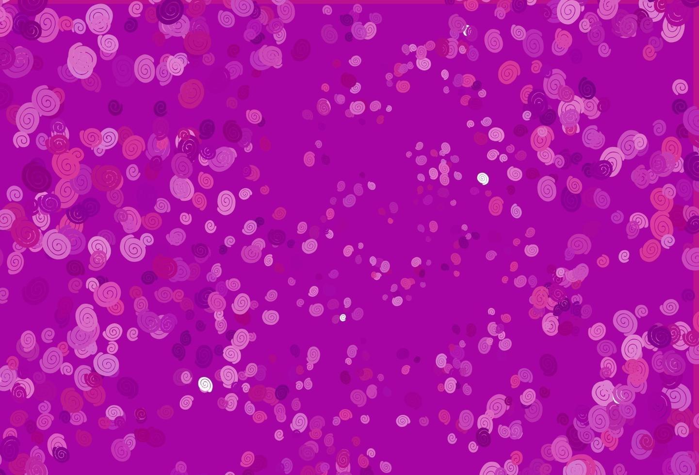 Light Purple vector background with lava shapes.