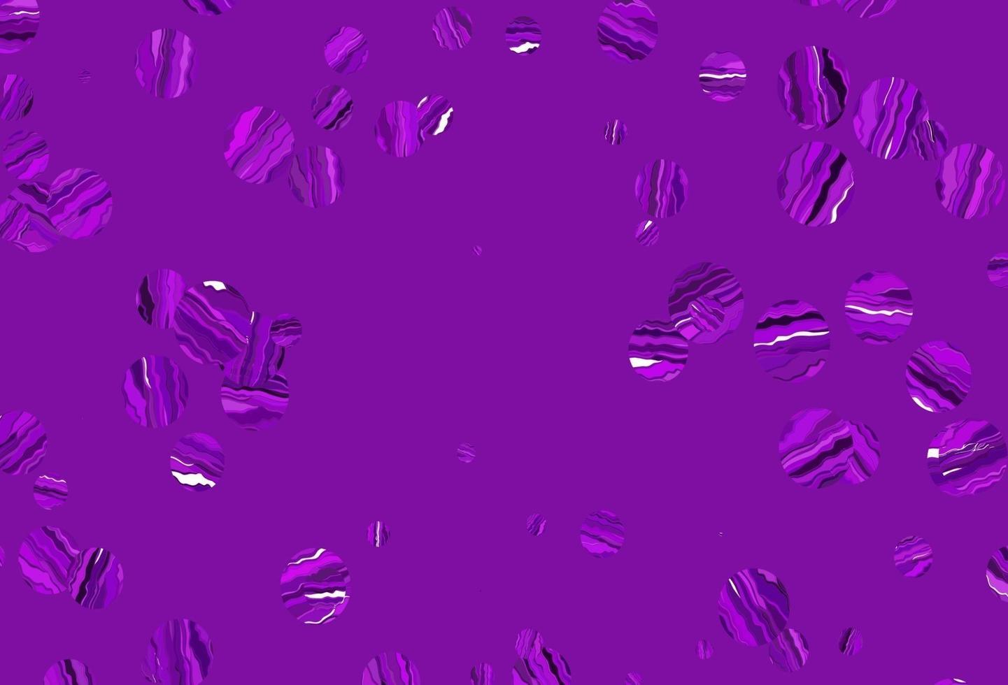 cubierta de vector púrpura claro con manchas.