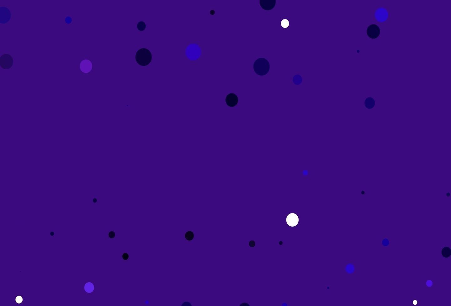 Light Purple vector cover with spots.