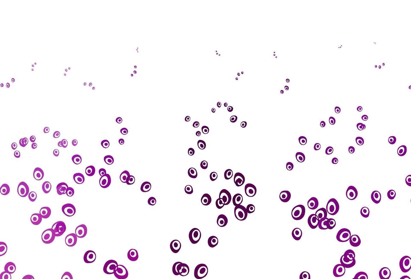 Light Purple vector template with circles.