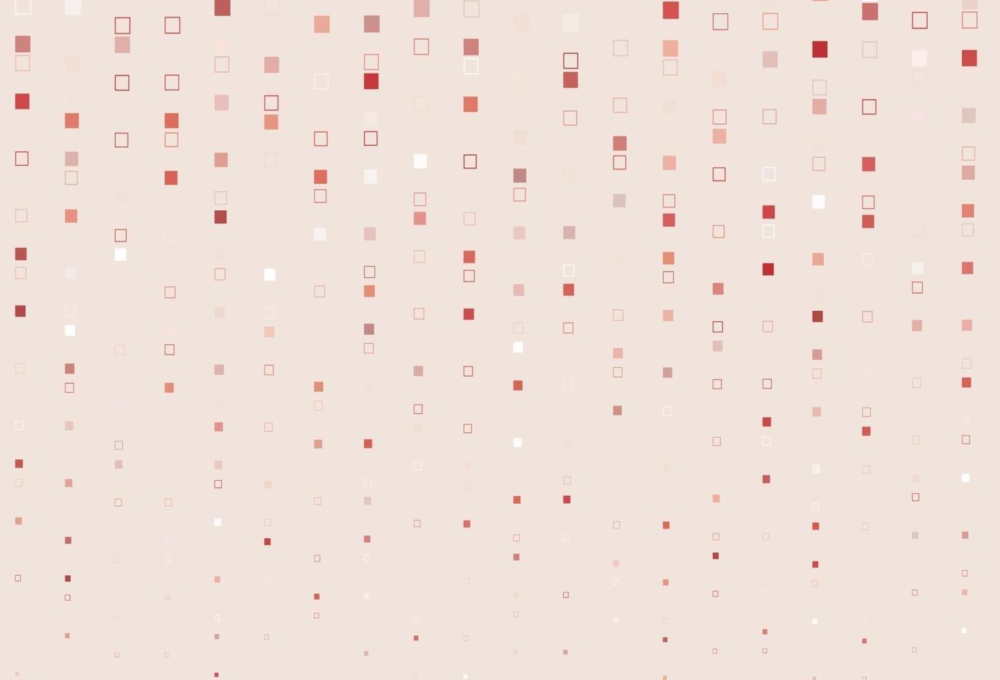 Light Red vector pattern with crystals, rectangles.