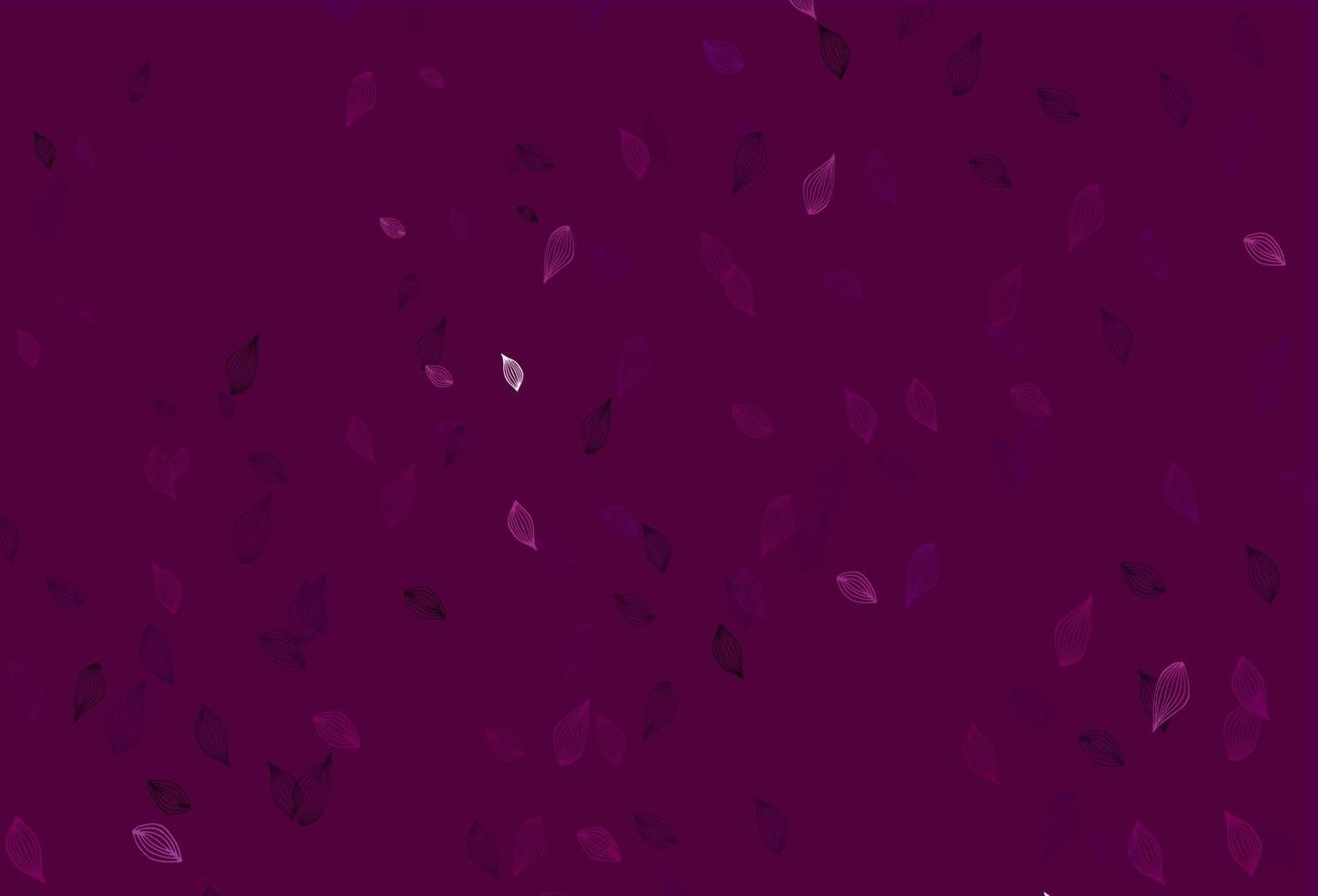 Light Purple vector doodle backdrop.