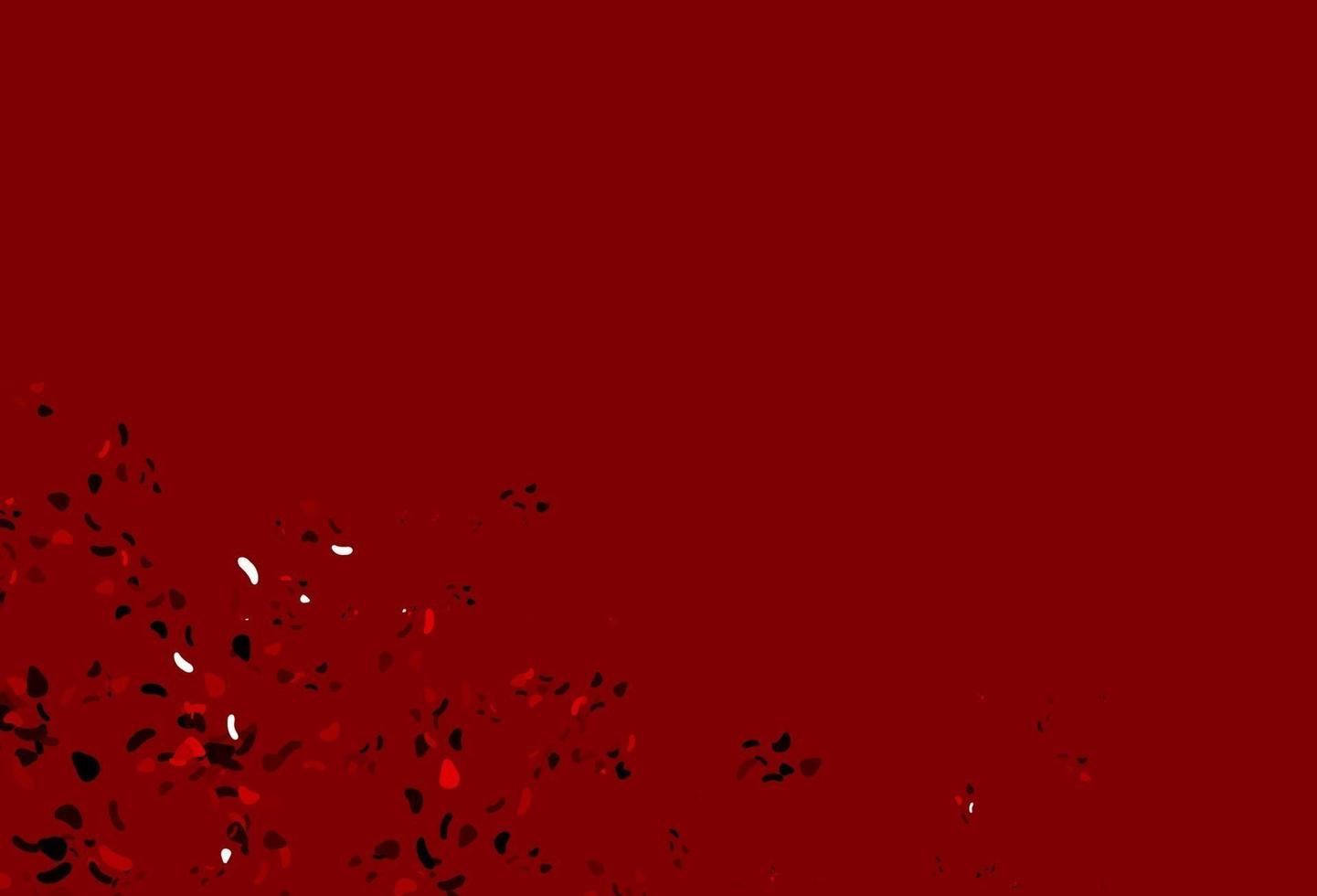 Light Red vector texture with random forms.