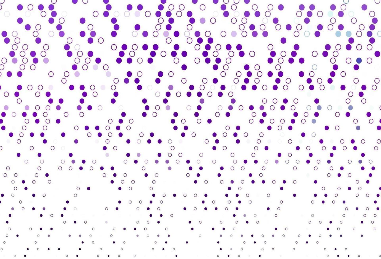 Light Purple vector cover with spots.