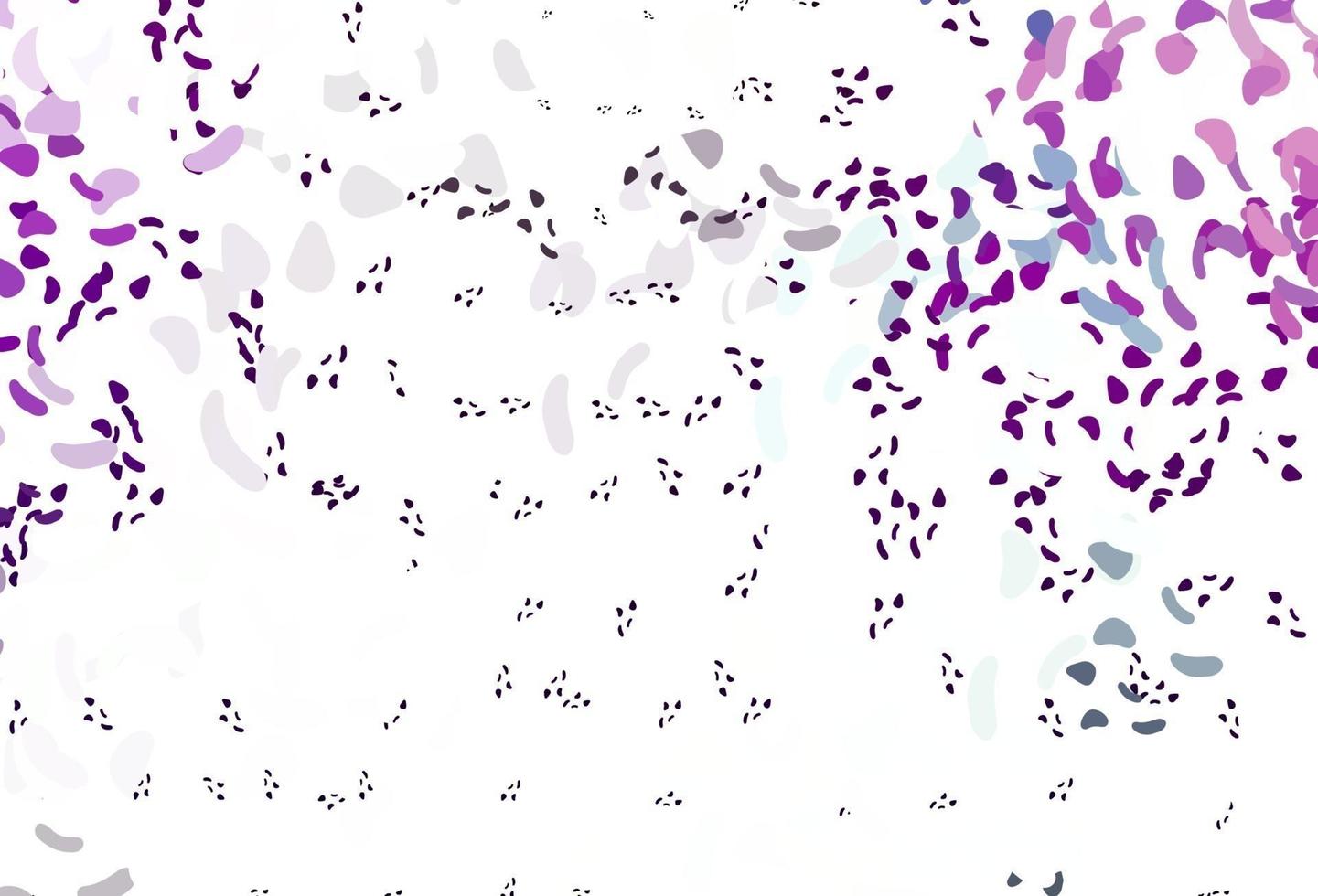 Light Purple vector texture with random forms.