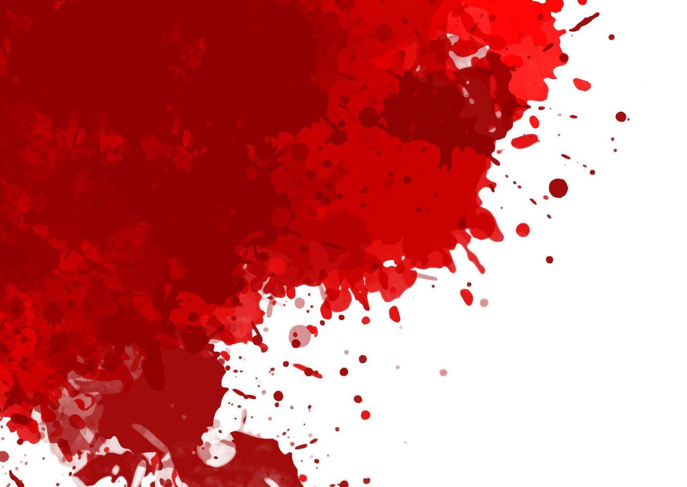 background with red blood splatter design vector