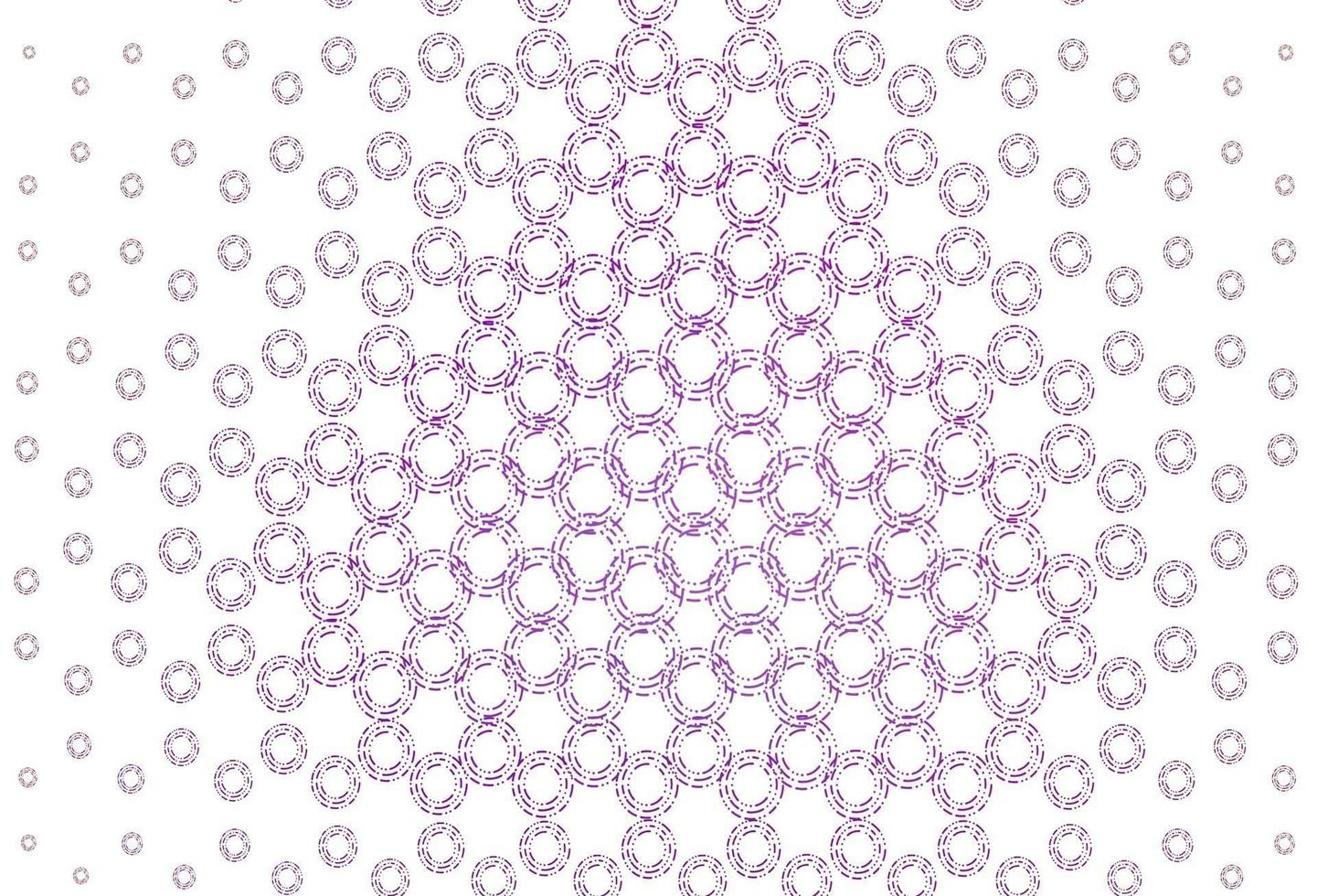 Light purple vector pattern with spheres.