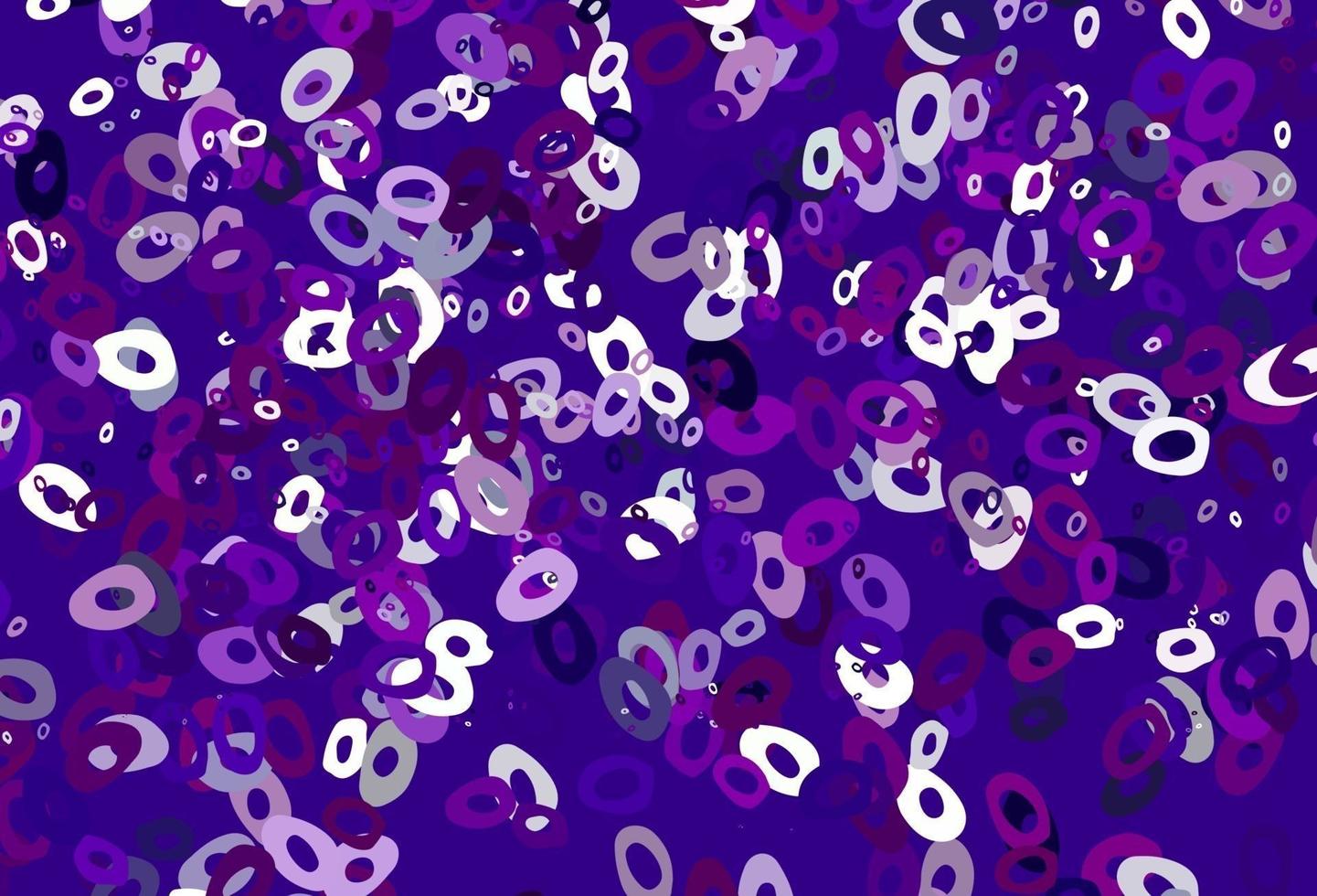 Light Purple vector texture with disks.