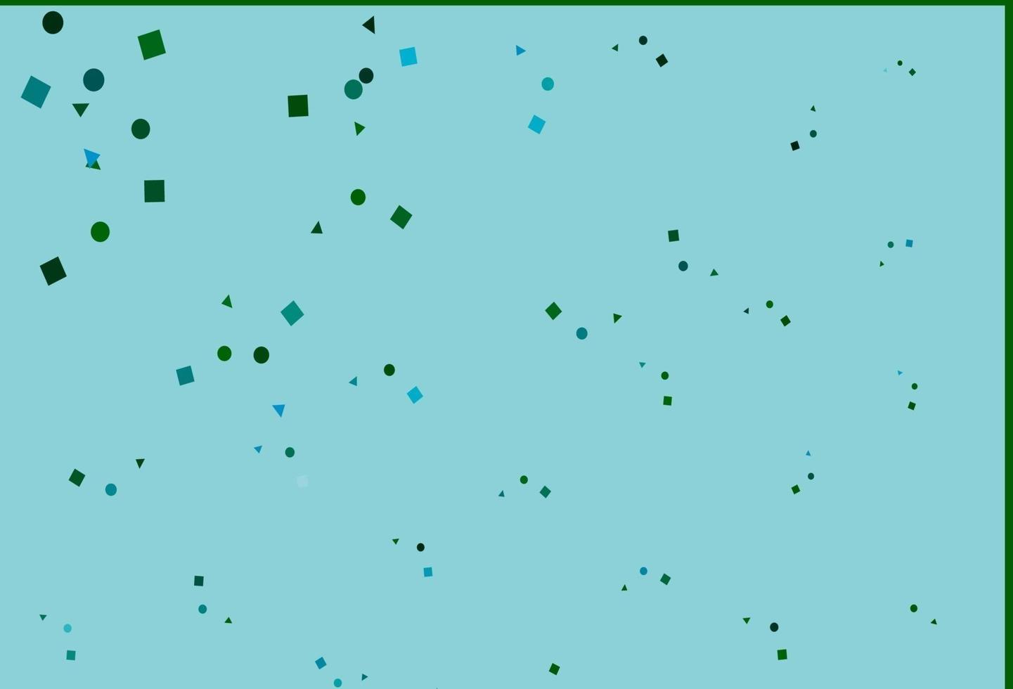 Light Blue, Green vector texture in poly style with circles, cubes.