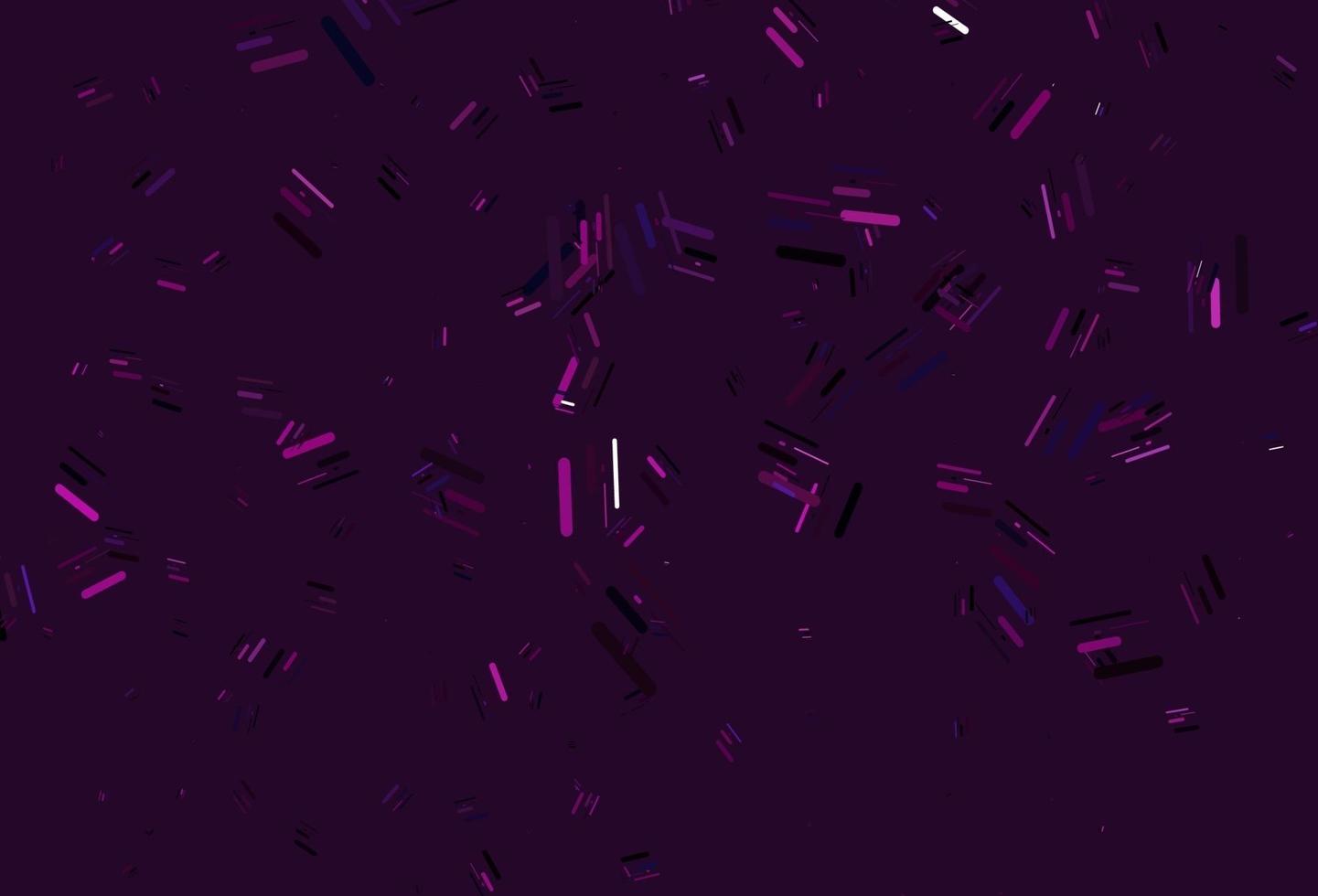 Fondo de vector violeta, rosa claro con líneas rectas.