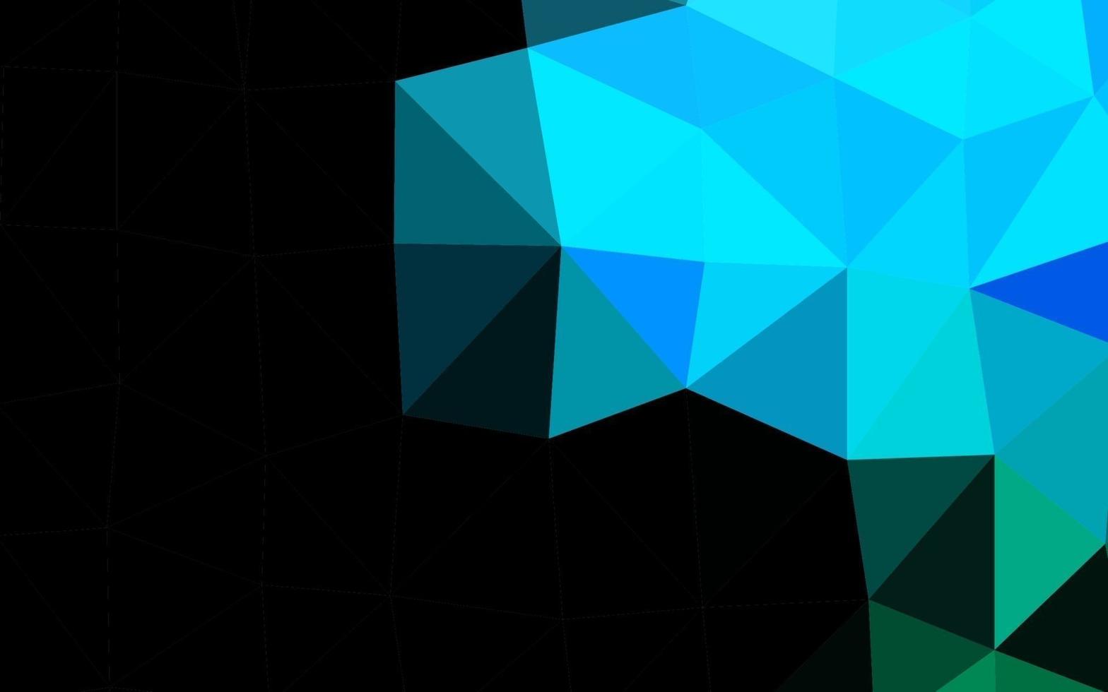 Light Blue, Green vector low poly texture.