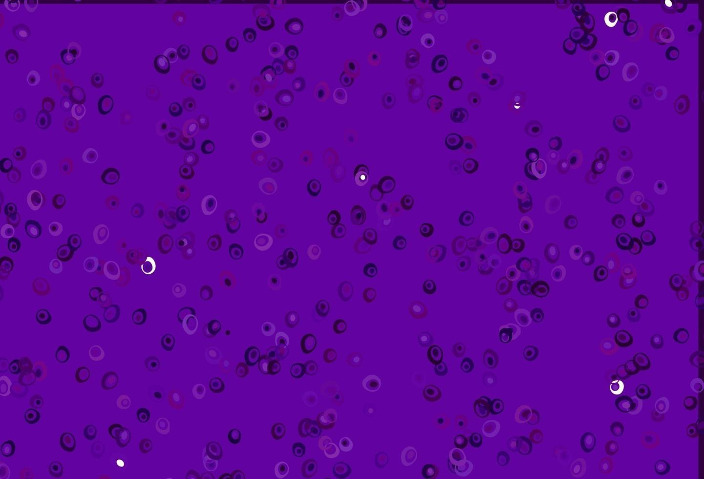 cubierta de vector púrpura claro con manchas.