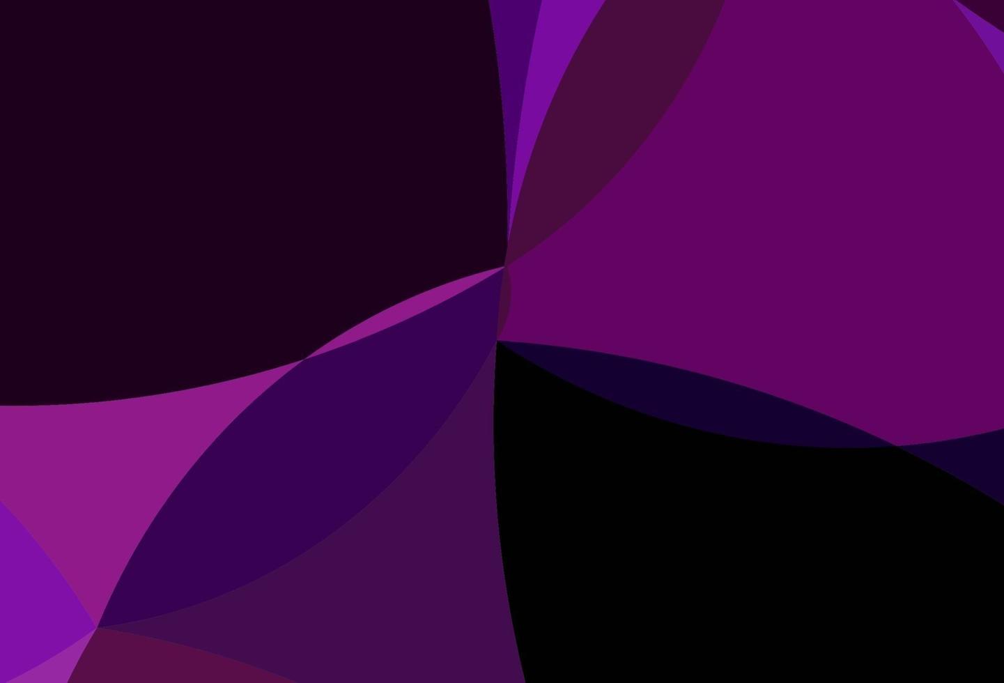 Light Purple vector pattern with bent ribbons.