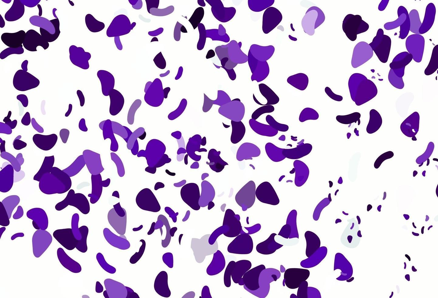 Light purple vector pattern with chaotic shapes.
