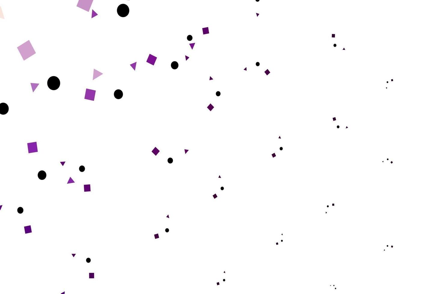 Light Purple vector texture in poly style with circles, cubes.